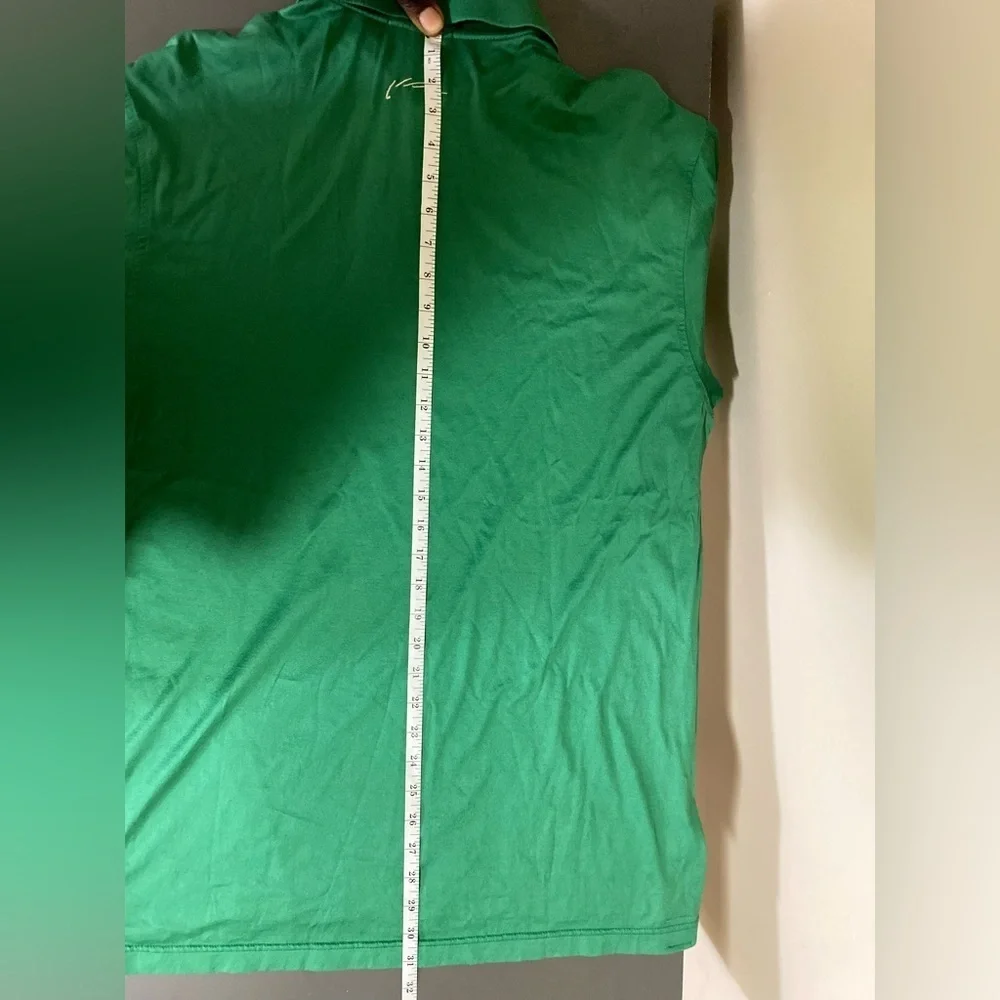PETER MILLAR Men’s Green Polo Shirt 100% Cotton Size M - Picture 7 of 10